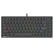 A4Tech Magnetna tipkovnica BLOODY MS76 USB Magnetic Iron Grey