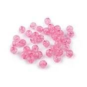 Plastične kroglice za praskanje O8 mm - (6) roza (30 g)