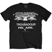 Guns N Roses Troubadour Flyer Black XL Majica
