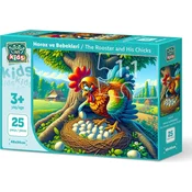 ART PUZZLE Sestavljanka Petelin z jajci 25 kosov