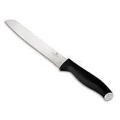 Nož za kruh črno-srebrn 20cm 55942