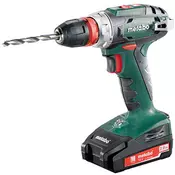 Metabo Metabo BS 18 Quick akumulatorska bušilica-odvijač 18 V 2 Ah Li-Ion uklj. 2. akumulatora, uklj. kovčeg