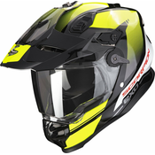 Scorpion ADF-9000 AIR TRAIL Black/Neon Yellow M Kaciga