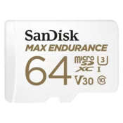 SanDisk MAX ENDURANCE microSDXC 64GB + SD Adapter