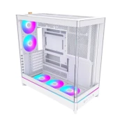 Kućište računala Montech HS02 PRO, midi-tower, ATX, kaljeno staklo, ARGB - bijelo HS02 PRO (W)