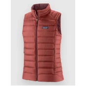 Patagonia Down Vest potters red