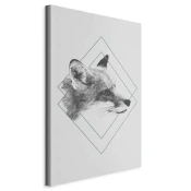 artgeist Slika Na Platnu Clever Fox