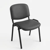 Kancelarijska stolica - TAURUS TN - metalni ram do 120 kg Bloom B8 - Eko Koža