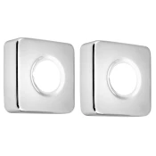 Kvadratna rozeta 59/25 mm, višina 20 mm, krom - Chrome - Sapho - 24 - 59 - 59 - 20 - 14
