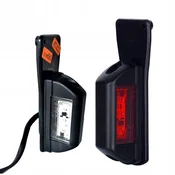 shumee LED belo-rdeča leva zadnja pozicijska luč, viseča, 12V 24V - LD 731/L