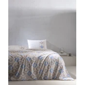 Madame Coco Set posteljine Avril, 160x220cm, Bež - plava