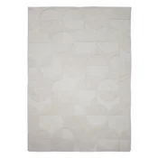 Ručno rađen vunen tepih boje slonovače 120x170 cm Gigi – Flair Rugs
