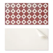 shumee Samolepilna vinilna plošča - dekoracija s tiskom 100x50 cm geometrijski vzorci v aranžmaju