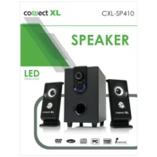 Connect XL Zvucnik, set,  2.1, AC 220V, crna boja - CXL-SP410