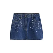 Next Krilo moder denim / srebrna