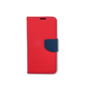 Preklopna torbica Smart Fancy za Apple iPhone 14 Plus - Rdeča