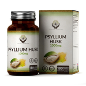 Indijski trpotec (psilium) 1000 mg, 180 kapsul