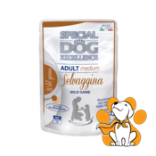 Special Dog Excellence Medium Adult Chunkies With Wild Game 100g, Divljac u Sosu