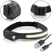 V2 Shop LED lampa za glavu sa senzorom pokreta