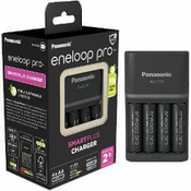 Punjač Panasonic BQ-CC55E + 4xAA Eneloop Pro