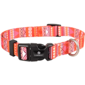 Ovratnica za psa Syb pink 20-35cm/10mm Flamingo - Pasje ovratnice