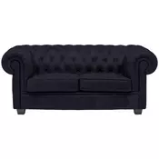 Landscape CHESTERFIELD ZOFA, črna tekstil