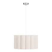 Bež lanena viseča svetilka o 45 cm Watton – House Nordic