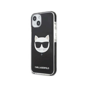 Karl Lagerfeld Choupette Head Ovitek Iphone 13 črn KLHCP13MTPECK