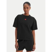 HUGO Majica Signature 50556807 Črna Regular Fit
