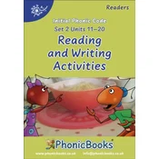 Phonic Books Dandelion Readers Reading and Writing Activities Set 2 Units 11-20 (Two-letter spellings sh, ch, th, ng, qu