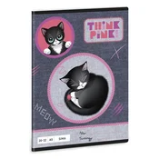 ARS UNA obicna bilježnica A5, 32 stranice, 20-32, Think Pink 5519