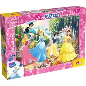Slagalica Lisciani 60pcs Princess 2u1 slozi I oboji 74044