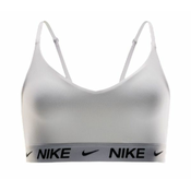 Nike Ženski sportski top Indy Low Support Padded FD1062, Beli