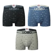 3-PACK moške boksarice Uomo Urban Link