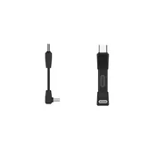 INF Ultra-kratek pravokotni Type-C kabel 240W 80Gbps 8K@60Hz FPC TPE 51MM, (5000276841)