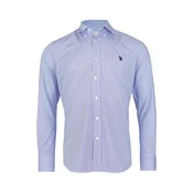 U.S. POLO ASSN. Srajca svetlo modra/bela