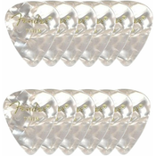 Fender Shape Premium Picks White Thin 12 Pack
