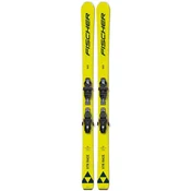 FISCHER all round smuči XTR RACE RT + vezi RS 9 SLR (P50922), rumene