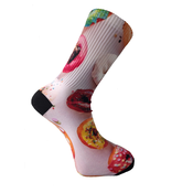 SOCKS BMD Čarape art.4686 Krofnice bele