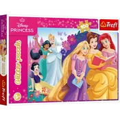 Trefl Glitter Puzzle 100 delov - Princess - 1 k.