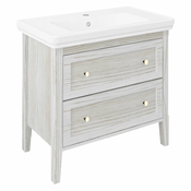 Bela omarica brez umivalnika iz masivne smreke 85x81 cm Cross – Sapho