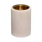 Eglo 422031 - Svecnjak ROUYIN 8,5x6 cm mermer/bela