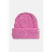 Kapa Kangol PEARL BEANIE boja: ružicasta, K3794.PP692