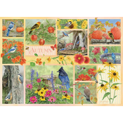 Cobble Hill - Puzzle Vrtne ptice jeseni - 500 kosov