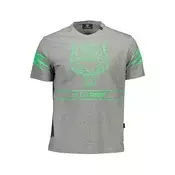 PLEIN SPORT Muška Majica TIPS102_GRIGIO_94-GREY, Siva