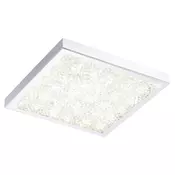 Eglo Cardito plafonjera/1, led, 16w, 320x320, 1700lm, hrom/kristal