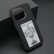 Futrola SMART COVER Corning Glass za iPhone 14 Pro Max (6.7) crna