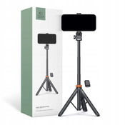 TECH-PROTECT L03S BLUETOOTH SELFIE STICK TRIPOD BLACK (9490713934463)