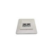 Vtičnica Cat6 2xRJ45 FTP p/p