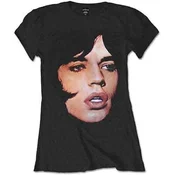 The Rolling Stones Mick Portrait Black S Ženske Majica